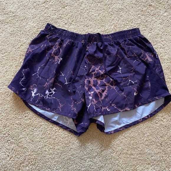 Nike Dri Fit Running Shorts Purple Lightning